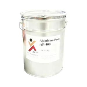 Aluminum paste leafing